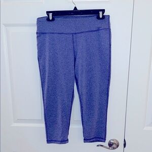 Purple Capri Leggings